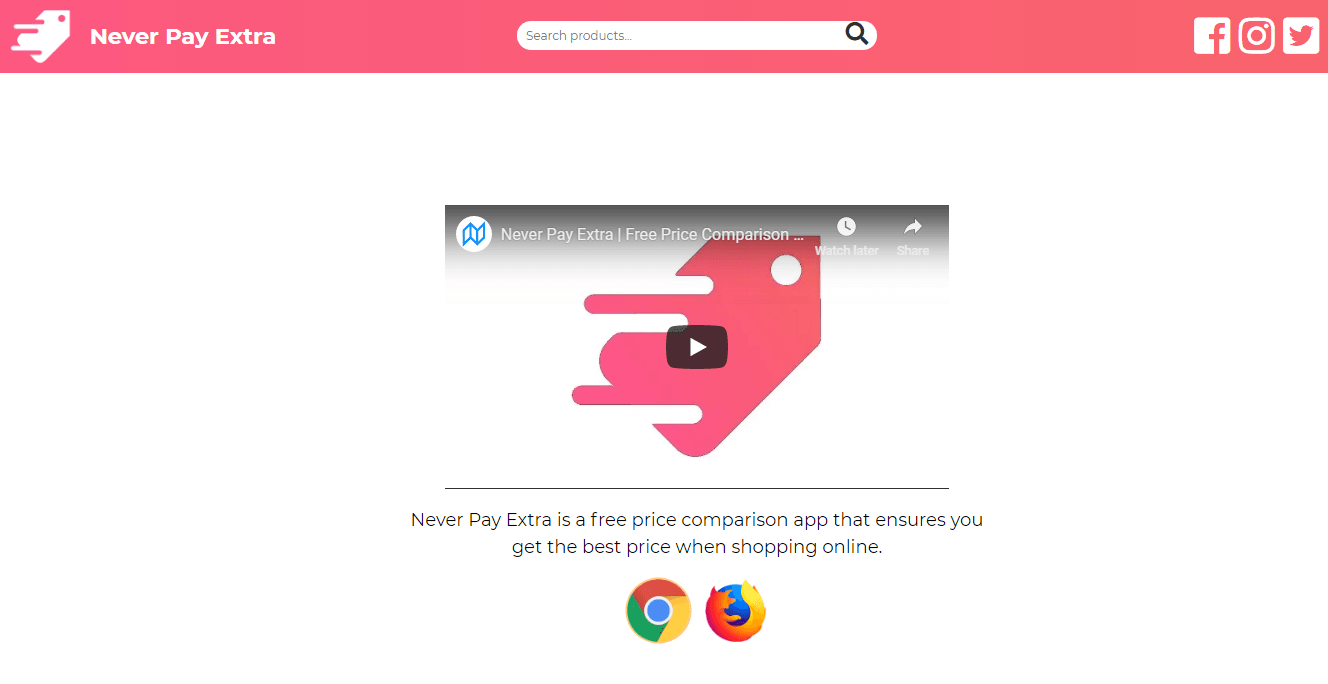 Never Pay Extra screenshot